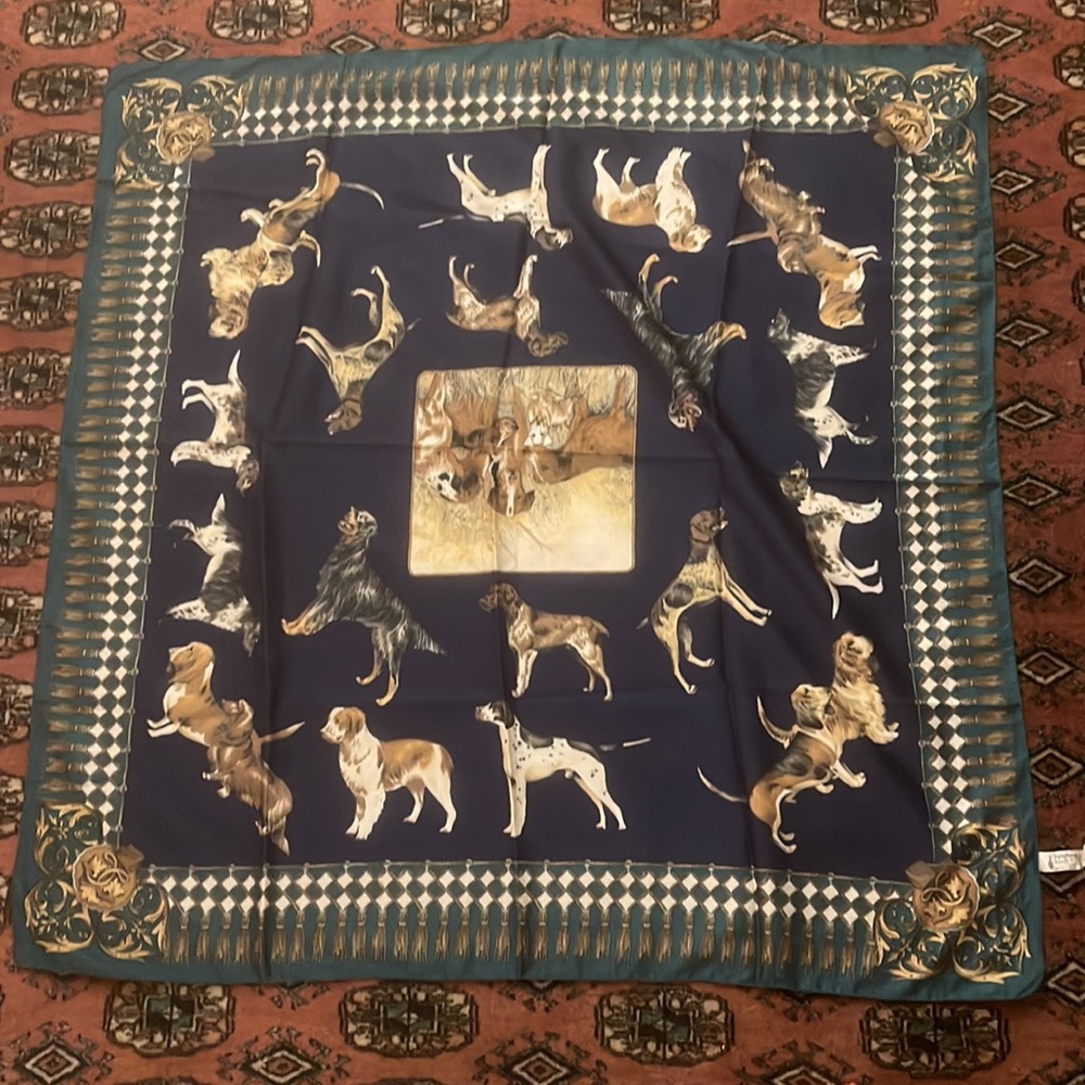Symphony Scarf Dogs